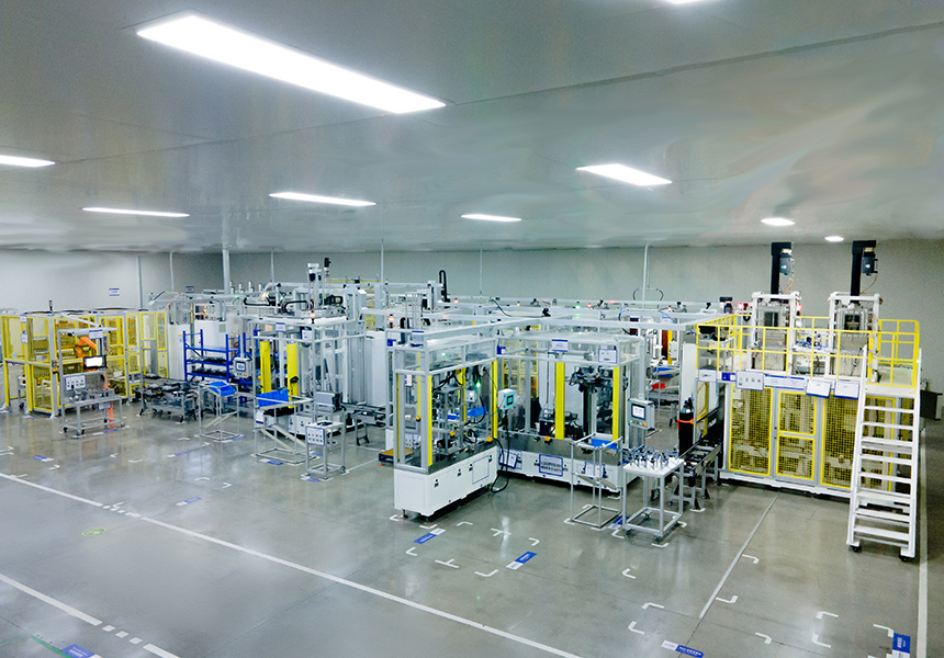 Automatic Assembly Line For Air Springs 01