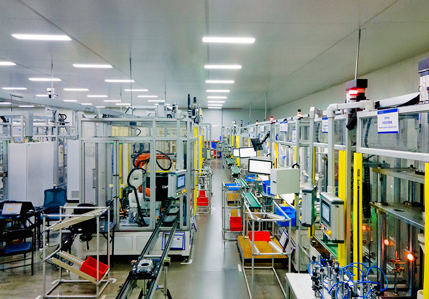 Automatic Assembly Line For Air Springs 02
